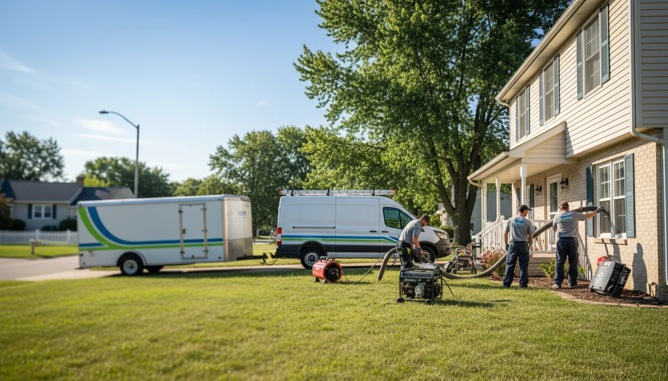 Flooded Basement Restoration And Cleanup With Repair in Van Hornesville, NY near me